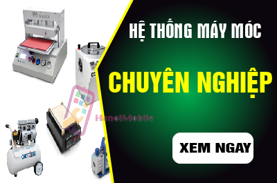 Hình 1: Hệ thống máy chuyên nghiệp tại Hanoimobile dùng thay thế các loại màn hình 